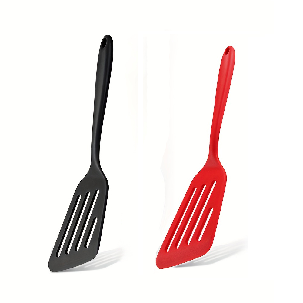 Okonomiyaki Spatula - Espátula de silicona antiadherente para cocina,