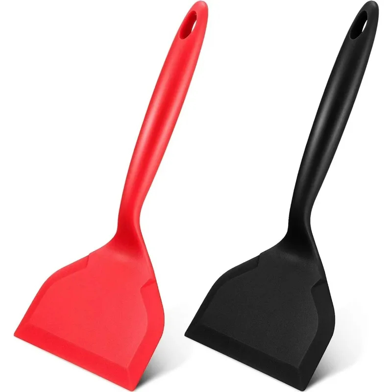 Okonomiyaki Spatula - Espátula de Silicona Antiadherente, Espátula Ancha