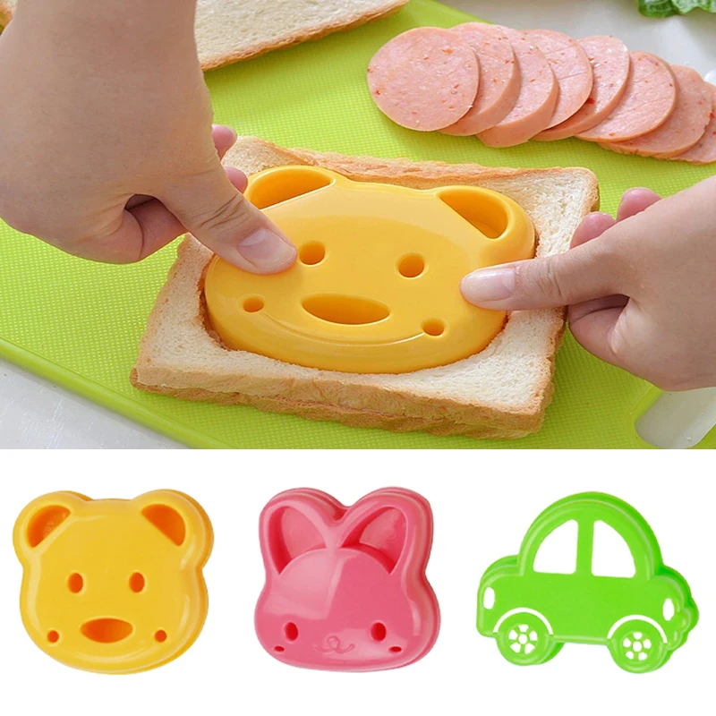 Bunny Cake Mold - 2 uds molde para sándwich oso