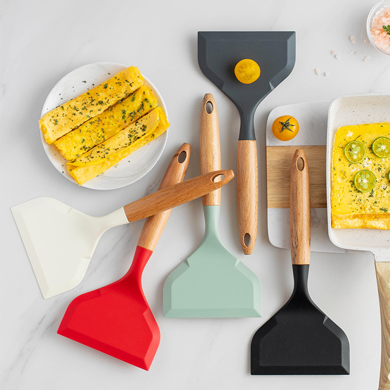 Okonomiyaki Spatula - Utensilios de cocina de silicona de