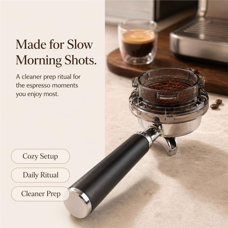 Breville Espresso Barista Express - Oferta 24 Horas: Embudo Portafiltro Twist-Lock