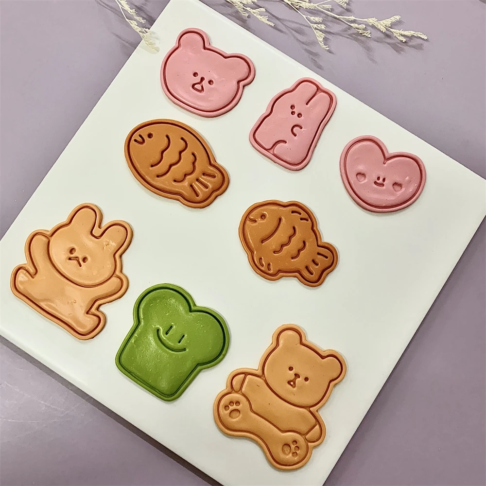 Lindo Animal galleta estampado - Bunny Cake Mold reseña y precio