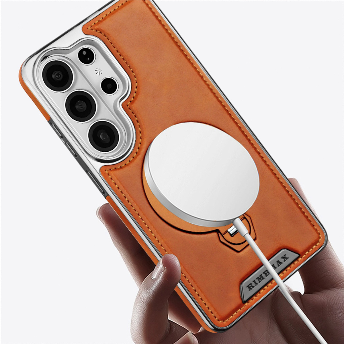 Funda de cuero PU para Samsung - Taco Stand Holder reseña y precio