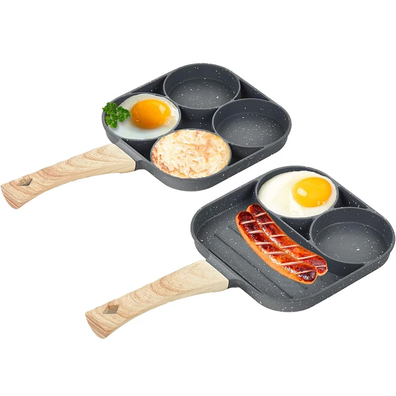 Sartén para Huevos y Panqueque - Mini Pancake Griddle reseña y precio