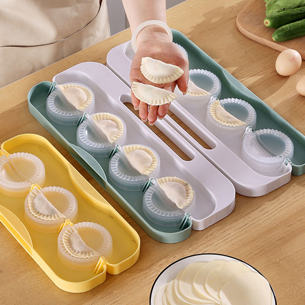 DIY Dumpling Maker prensa de 8 - Dumpling Press Set reseña y precio
