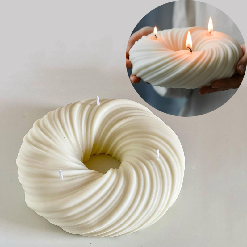 Molde de vela de silicona con  - Donut Mold Silicone reseña y precio