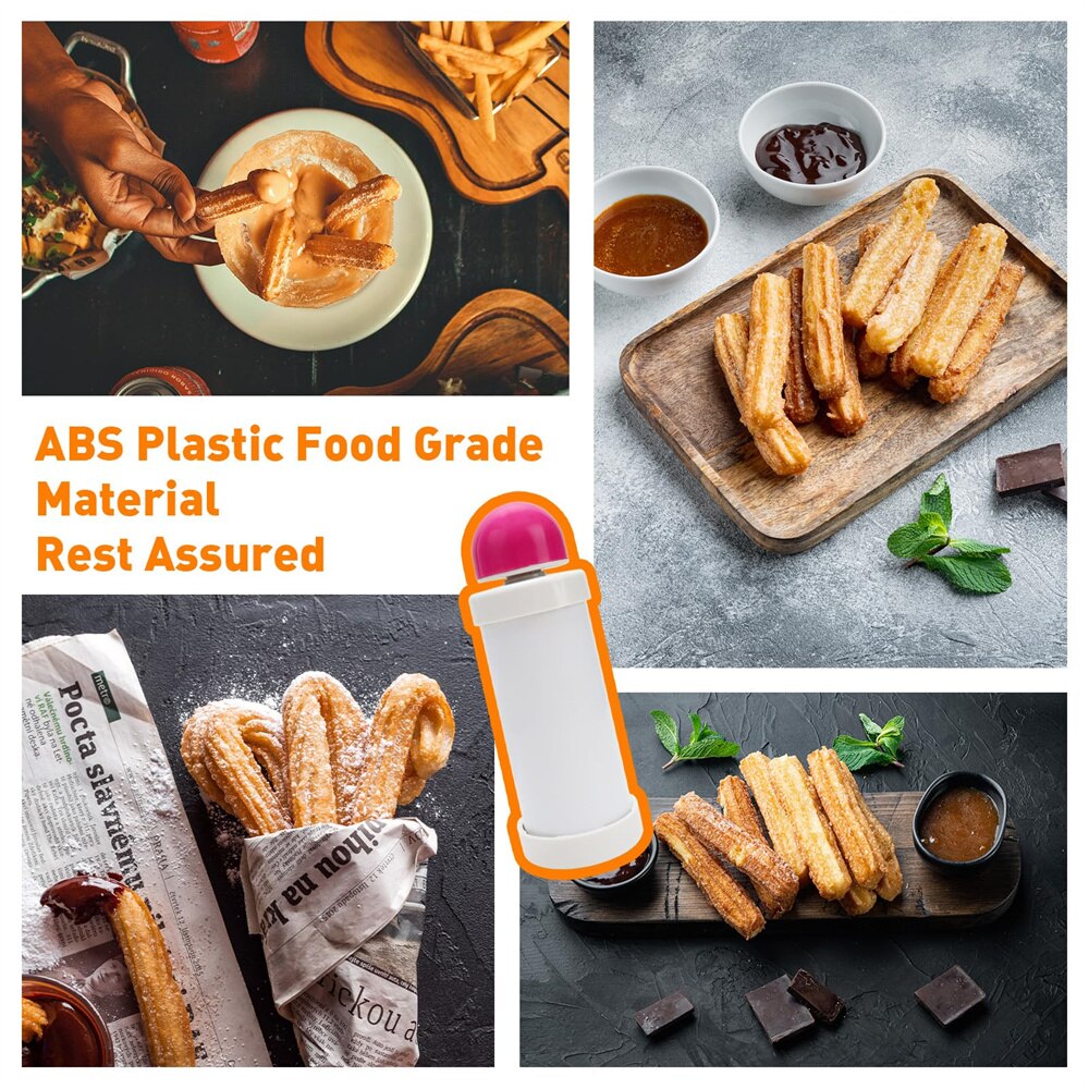 Kit de máquina para hacer Chur - Churros Maker Gun reseña y precio