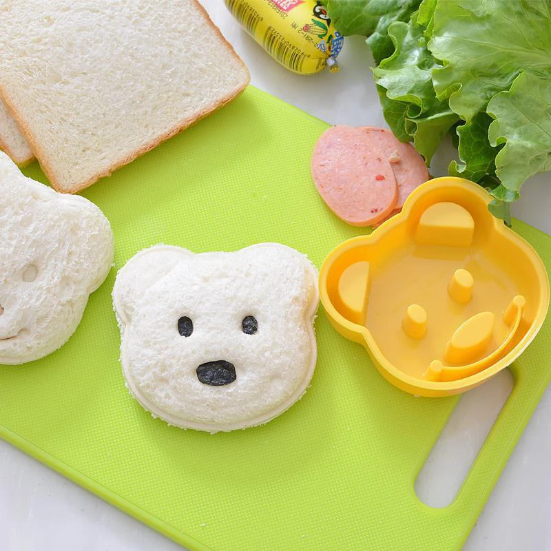 2 uds molde para sándwich oso  - Bunny Cake Mold reseña y precio