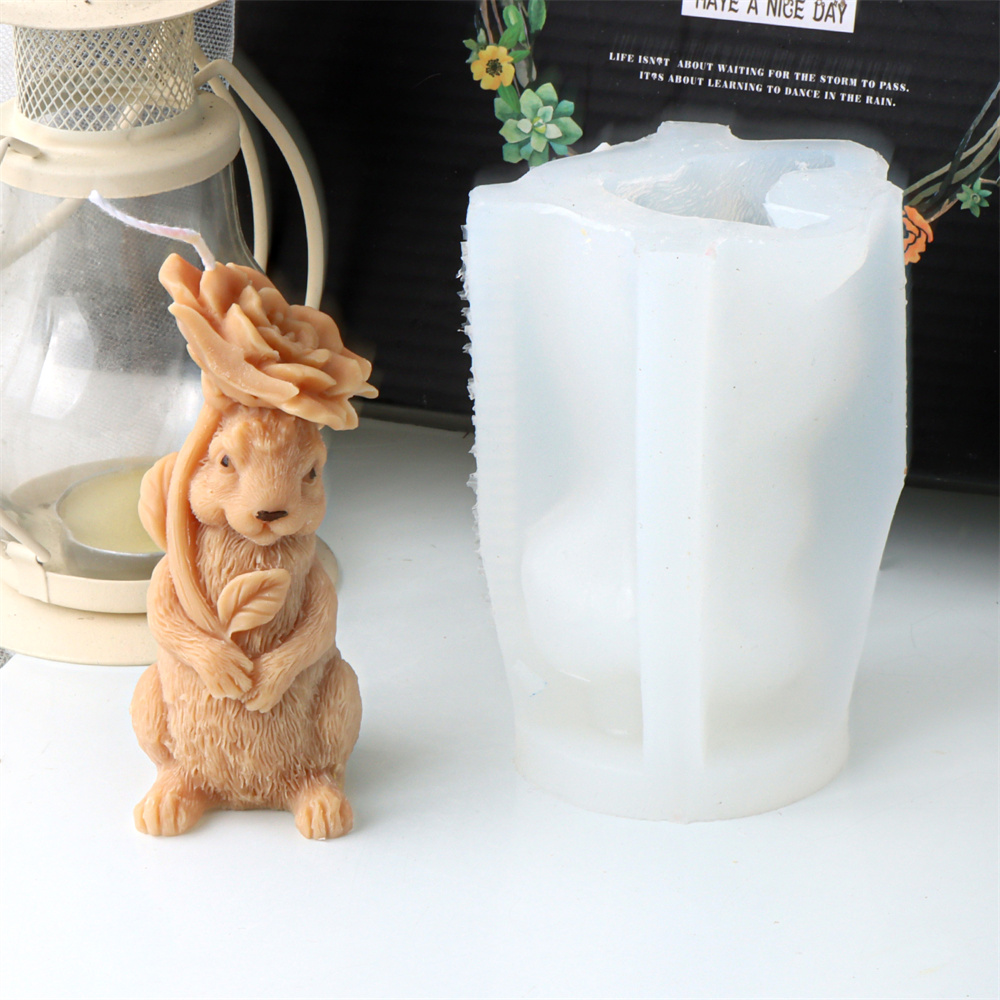 Molde de silicona con forma de - Bunny Cake Mold reseña y precio